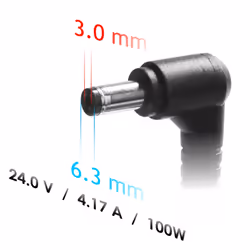 Akyga AK-ND-73 adattatore e invertitore Interno 100 W Nero