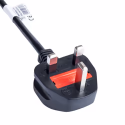 Akyga AK-AG-03A cavo di alimentazione Nero 1,5 m Spina di alimentazione di tipo G Accoppiatore C7