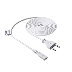 Akyga AK-RD-06A cavo di alimentazione Bianco 1,5 m Accoppiatore C7 CEE7/16