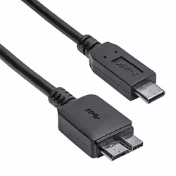 Akyga AK-USB-44 cavo USB USB 3.2 Gen 1 (3.1 Gen 1) 1 m USB C Micro-USB B Nero - Vista aggiuntiva 2