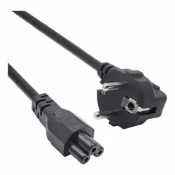 Akyga AK-NB-08C cavo di alimentazione Nero 1 m CEE 7/7 IEC C5 - Vista aggiuntiva 2