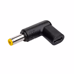 Akyga AK-ND-C01 adattatore per inversione del genere dei cavi USB-C 5.5 x 2.5 mm Nero - Vista aggiuntiva 3