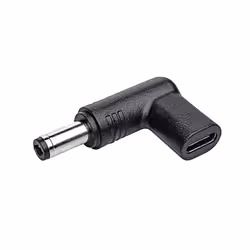Akyga AK-ND-C02 adattatore per inversione del genere dei cavi USB-C 5.5 x 2.1 mm Nero - Vista aggiuntiva 3