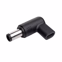 Akyga AK-ND-C07 adattatore per inversione del genere dei cavi USB-C 7.4 x 5.0 mm Nero - Vista aggiuntiva 3