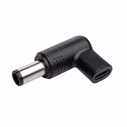 Akyga AK-ND-C08 adattatore per inversione del genere dei cavi USB-C 7.4 x 5.0 mm Nero