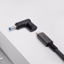 Akyga AK-ND-C09 adattatore per inversione del genere dei cavi USB-C 4.5 x 3.0 mm Nero - Vista aggiuntiva 2