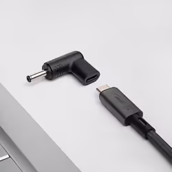 Akyga AK-ND-C15 adattatore per inversione del genere dei cavi USB-C 4.0 x 1.35 mm Nero - Vista aggiuntiva 2
