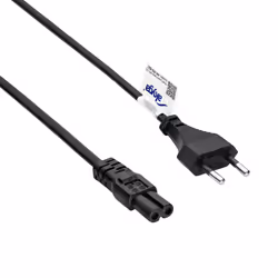Akyga AK-RD-02C cavo di alimentazione Nero 3 m CEE7/16 IEC C7 - Vista aggiuntiva 2