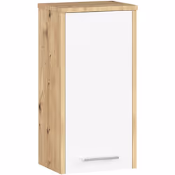 Mobile bagno sospeso AKORD FIN Quercia Artisan 30 cm 1 anta inserto frontale Bianco 30x22,5x60 cm Questo armadietto da bagno ...