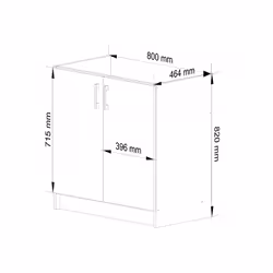 AKORD Furniture Factory KS0PLIMBIA001 credenza e mobile per stanza da pranzo - Vista aggiuntiva 3