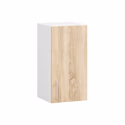 AKORD Furniture Factory KS0PLIMBIA008, 1 porta/porte, 2 ripiani, Bianco, Porta a battente, 16 mm, 305 mm
