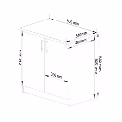 AKORD Furniture Factory KS0PLIMBIA015 credenza e mobile per stanza da pranzo