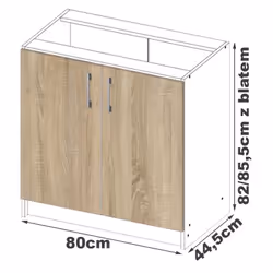 AKORD Furniture Factory KS0PLIMBIA015 credenza e mobile per stanza da pranzo - Vista aggiuntiva 4