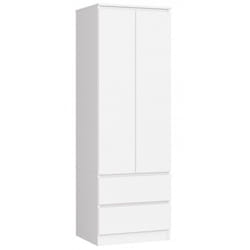 AKORD Furniture Factory SP0PSYSBIA001 armadio/guardaroba per camera da letto 1 ripiani 2 porta/porte Bianco