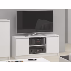 AKORD Furniture Factory OP0LRTVBIA003 supporto TV e sistema audio 2 ripiani - Vista aggiuntiva 5