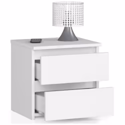 AKORD Furniture Factory OP0LCL2BIA001 comodino 2 cassetto/cassetti