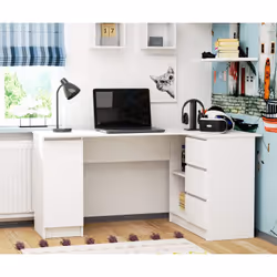 AKORD Furniture Factory IP0PBIUBIA005 scrivania per computer Bianco - Vista aggiuntiva 6