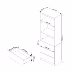 AKORD Furniture Factory RP0PREGDAB005 libreria ufficio