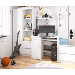 AKORD Furniture Factory IP0PJAYBIA001 scrivania per computer Bianco - Vista aggiuntiva 6