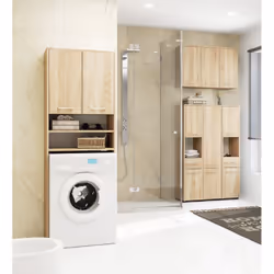 AKORD Furniture Factory OP0LLAZDAB002 armadietto di conservazione per bagno Quercia - Vista aggiuntiva 4