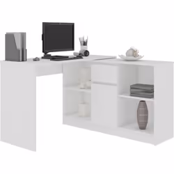 AKORD Furniture Factory IP0PBIUBIA007 scrivania per computer Bianco - Vista aggiuntiva 5