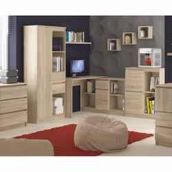AKORD Furniture Factory IP0PBIUDAB007 scrivania per computer Colore quercia - Vista aggiuntiva 4