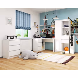 AKORD Furniture Factory IP0P3SBIA0027 scrivania per computer Bianco - Vista aggiuntiva 6
