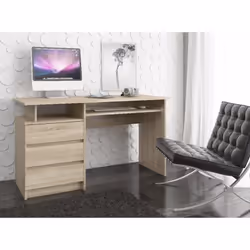 AKORD Furniture Factory IP0PBIUDAB002 scrivania per computer Colore quercia - Vista aggiuntiva 6