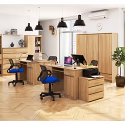 AKORD Furniture Factory IP0PBIUDAB004 scrivania per computer Colore quercia - Vista aggiuntiva 6