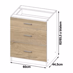 AKORD Furniture Factory KS0PLIMBIA020 credenza e mobile per stanza da pranzo - Vista aggiuntiva 4