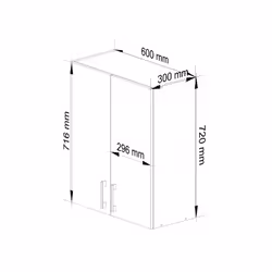 AKORD Furniture Factory KS0PLIMBIA0004 credenza e mobile per stanza da pranzo