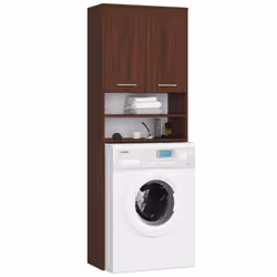 AKORD Furniture Factory OP0LLAZVENPRA, Legno, Indipendente, 4 ripiani, 2 porta/porte, Opaco, Porta a battente