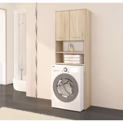 AKORD Furniture Factory OP0LLAZSONPRA armadietto di conservazione per bagno Quercia - Vista aggiuntiva 5