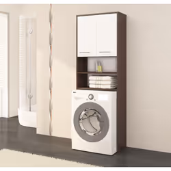 AKORD Furniture Factory OP0LLAZWENBIAPRA armadietto di conservazione per bagno Legno - Vista aggiuntiva 4