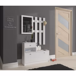AKORD Furniture Factory PP0PZESBIA001 scarpiera - Vista aggiuntiva 5