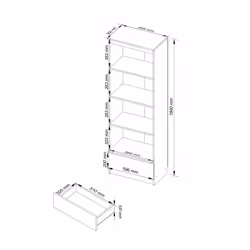 AKORD Furniture Factory RP0PREGVEN002 libreria ufficio