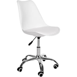 Sedia girevole per bambini Akord FD005 in bianco