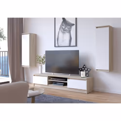 AKORD Furniture Factory OP0LRTVCLP160SONBIA supporto TV e sistema audio 2 ripiani - Vista aggiuntiva 5