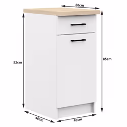 AKORD Furniture Factory KS0POLIBIA004 credenza e mobile per stanza da pranzo - Vista aggiuntiva 4
