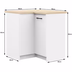 AKORD Furniture Factory KS0POLIBIA010 credenza e mobile per stanza da pranzo - Vista aggiuntiva 4