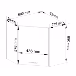 AKORD Furniture Factory KS0POLIBIA009 credenza e mobile per stanza da pranzo