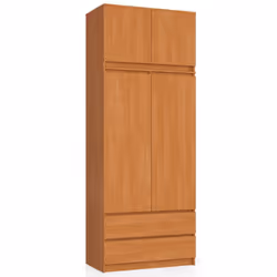 AKORD Furniture Factory SP0PSYSNADOLC010 armadio/guardaroba per camera da letto 2 ripiani 2 porta/porte - Vista aggiuntiva 5