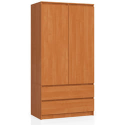 AKORD Furniture Factory SP0PSYSOLC010 armadio/guardaroba per camera da letto 4 ripiani 2 porta/porte