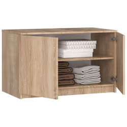 AKORD Furniture Factory SP0PSYSNADSON010 armadio/guardaroba per camera da letto 2 ripiani 2 porta/porte Quercia