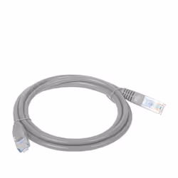 Alantec KKU6SZA2, 2 m, Cat6, U/UTP (UTP), RJ-45, RJ-45, Grigio