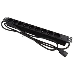 Alantec PZ09U prolunghe e multiple 1,8 m 9 presa(e) AC Interno Nero