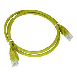 AVIZIO KKU6ZOL1 cavo di rete Giallo 1 m Cat6 U/UTP (UTP)