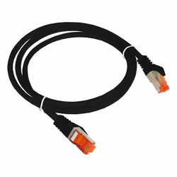 A-LAN KKS6CZA5.0, 5 m, Cat6, F/UTP (FTP), RJ-45, RJ-45, Nero
