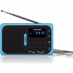 Blaupunkt PR5BL radio Analogico Nero, Blu