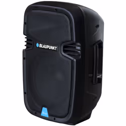 Blaupunkt Profesjonalny system audio PA10, 1-via, Custodia PC, 600 W, Nero, AC, Batteria, 12 V